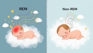 REM vs. Non-REM sleep in infants